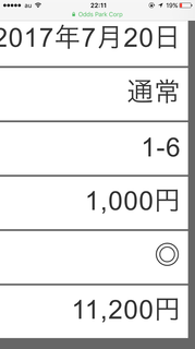 門別競馬オッズパーク収支２